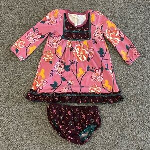 Matilda Jane size 18/24 month dress and diaper cover